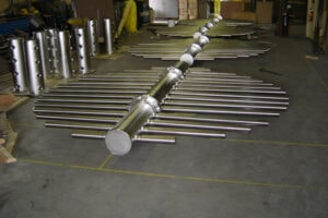 Header Lateral Inspection and Staging Area Image