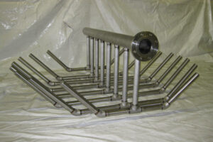 Pipe Based Wedge Wire Header Assembly Image